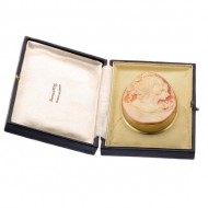 18ct GOLD STUNNING Twin Faced Cameo Pendant / Brooch. Click for more information...