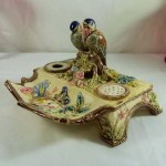 Majolic Desk Set Eichwald Pottery Germany. Click for more information...
