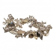 Silver Charm Bracelet. Click for more information...