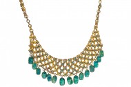 Egyptian Revival Scarab Necklace. Click for more information...