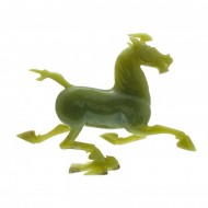 Chinese Jade Horse (Jadeite). Click for more information...