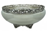 800 Silver Fruit Bowl. Click for more information...