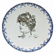 Royal Doulton Gibson Girl Plate. Click for more information...