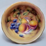 Royal Worcester Hand Painted Bowl. Click for more information...