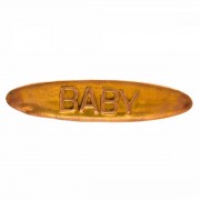9ct Rose Gold. Baby Brooch. Click for more information...