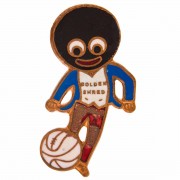 Golden Shred Golly Soccer Player Badge. Click for more information...
