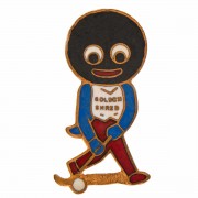 Golden Shred Golly Hockey Player Badge. Click for more information...
