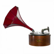HMV. Horn Gramophone. As Is.. Click for more information...