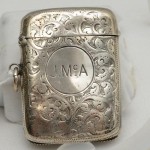 Sterling Silver Vesta Case. Click for more information...