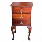 Mahogany Bedside Cabinet. Click for more information...