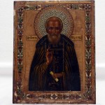 Icon. Hand painted and Gilded. Click for more information...