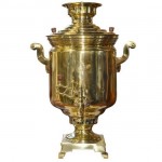 Russian Brass Samovar. Click for more information...