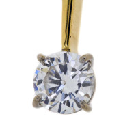 Mid Century 1960s. 18ct gold. 0.60ct Diamond. Drop Pendent.. Click for more information...
