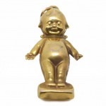 9ct Gold Kewpie Doll. Click for more information...