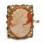 9ct Shell Cameo. Click for more information...