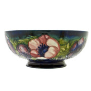 William Moorcroft Anemone Bowl. Click for more information...