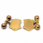 9ct Yellow Gold Cufflinks. Click for more information...