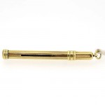 14k Gold Retractable Toothpick. Click for more information...