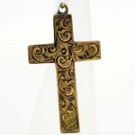 9ct Gold Cross. Click for more information...