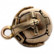 1940's Masonic Orb. 9ct Gold and Silver RARE Small Size. Click for more information...