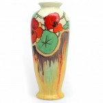 Clarice Cliff Nasturtium Vase Hand Painted. Click for more information...