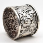Sterling Silver Napkin Ring. Click for more information...