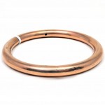 9ct Rose Gold Hollow Bangle. Click for more information...