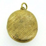 15ct Gold Victorian Locket. Click for more information...
